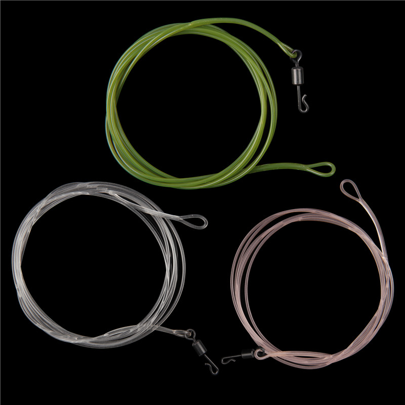 Fluorocarbon Line - Linha líder de pesca de carpa,