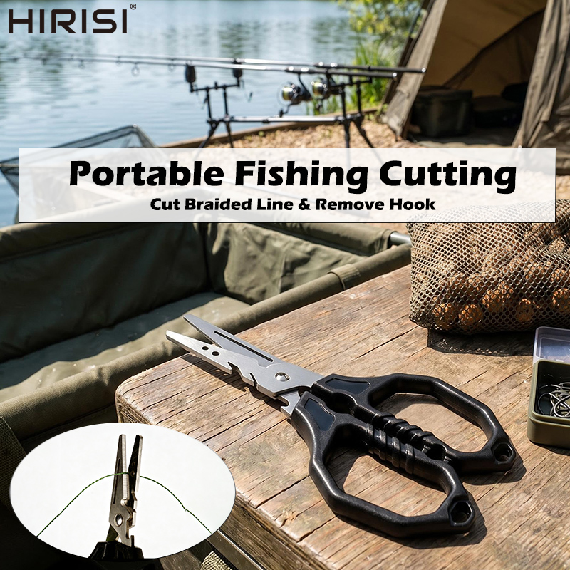 Fishing Line Cutter - Tesoura de Pesca Multifuncional em Aço