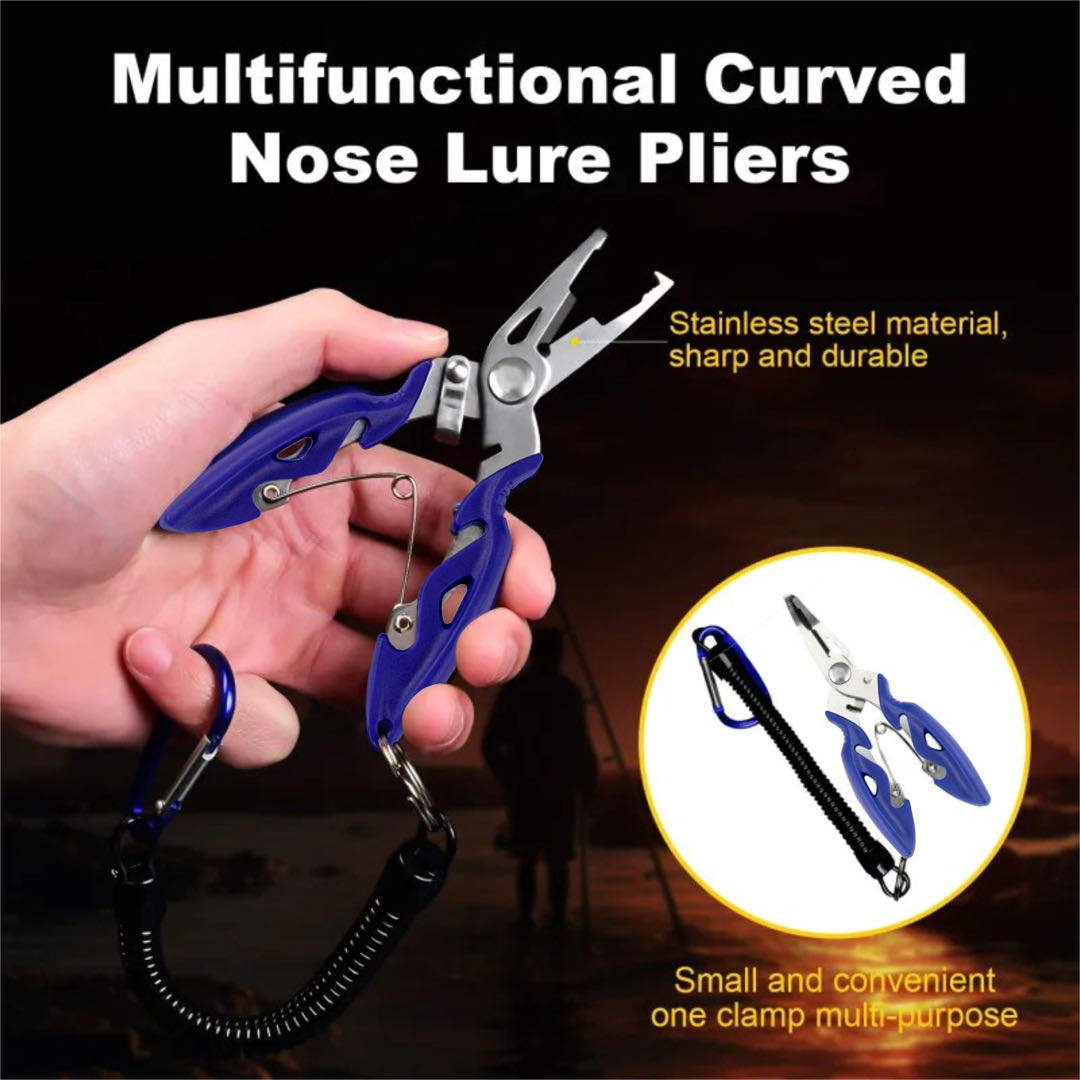 Multifuncional Curvo Boca Estr - Fishing Line Cutter avaliação e preço