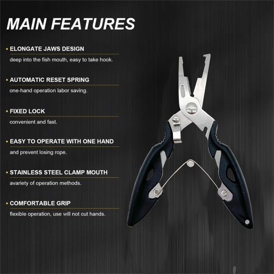 Multifuncional Curvo Boca Estr - Fishing Line Cutter avaliação e preço