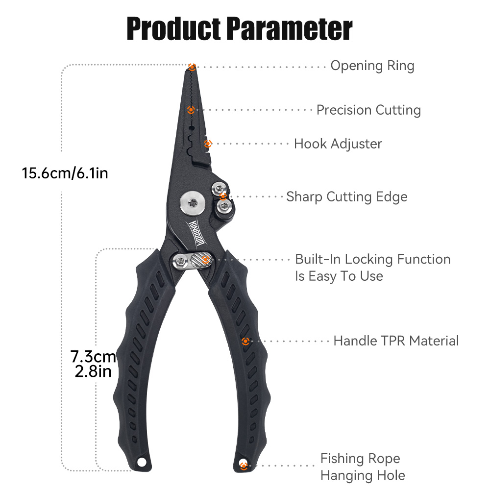 Alicate de pesca reino multifu - Fishing Line Cutter avaliação e preço